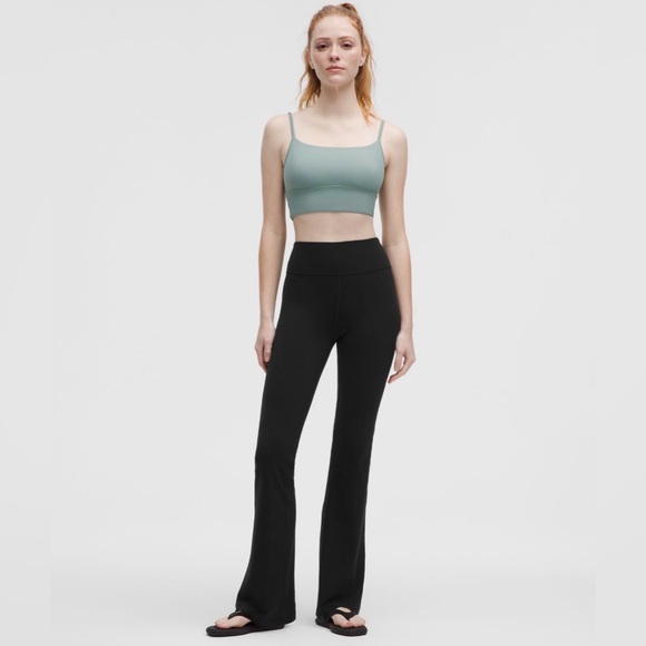 Lululemon Groove Nulu High-Rise Pant in Black - Picture 2 of 6